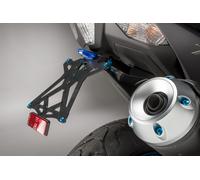 LIGHTECH PORTATARGA REGOLABILE + LUCE + CATADIOTTRO YAMAHA T-MAX 530 2012-2016