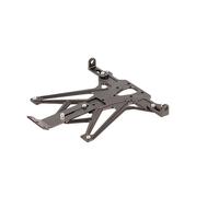 Supporto targa con staffe catadiottro e frecce inclusi (Mod. A1 Per It Nero TAR014NER Lightech