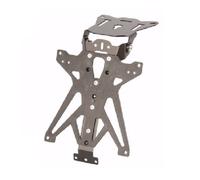 LIGHTECH PORTATARGA REGOLABILE UNIVERSALE MOTO COMPLETO KIT MONTAGGIO