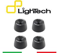 LIGHTECH PROTEZIONI PERNI RUOTA ANT + POST NERO APRILIA RSV4 R / FACTORY / APRC