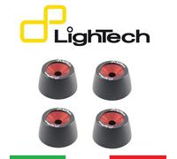 LIGHTECH PROTEZIONI PERNI RUOTA ANT POST ROSSO YAMAHA MT-09 2013-2016