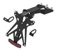 LighTech Kit portatarga regolabile per Kawasaki Ninja 650/Z650 2017-2018-2019 con luce Argento