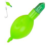 Lighted Casting Cork - Night Angling Marker, Sphere with Battery Cell, Visual Tracker for Evening Strikes, Tackle Hardware, Glowing Beacon for Dark Lake Shorelines