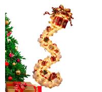 Lighted Christmas Wall Decor, LED Mağic Trail Snowflake and Character | Festive Acrylic and Cotton Design Features Charming Holiday Motifs Like Santa, Snowmen, and Reindeer to Brighten Any Room