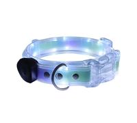 Lighted Dog Collar Rechargeable Led Dog Safety Necklace Light