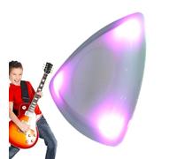 Lighted Guitar Picks - LED Motion Activated Glow Picks For Bass, Electric & Accoustic Guitar, Novelty Luminous Plectrum Gift For Music Lovers, High Visibility Stage Performance Accessory