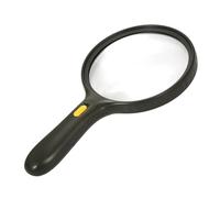 Lighted Reading Magnifier - Lightweight Handheld Tool, Portable Magnifying Glass, Built In LED Lamps, Optical Clarity Lens | Use For Crafts Painting Needlework Books Newspaper Phone Screen Seniors