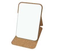 Lighted Travel Mirror - Foldable Makeup Mirror | Travel Vanity Mirrorr, Portable Coffee Grounds Mirrorr, Beauty Tool Supplies For Bathroom Wedding Airplane Women Backpack Barber Spa Girls Camping