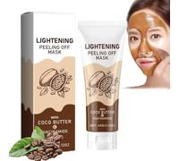 Lightening Peel off Mask, Maschera peel-off sbiancante istantanea alla niacinamide, Maschera illuminante idratante e rivitalizzante, Maschera esfoliante anti-età (1 pezzi)