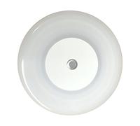 lighteu, 12 V 7W (12 x 12 x 1 cm) a Due Colori (Bianco Caldo/Blu) Luce di Pannello, Edificio Luce di soffitto LED con Touch Switch e Touch dimmer per Barche, Yacht, e Caravan, Camper, Camper