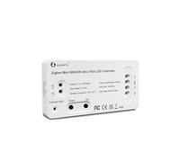 LIGHTEU®, GLEDOPTO Zigbee CCT WW/CW controller LED ultra sottile doppio bianco Alexa Voice/Hub APP/Telecomando DC5-24V, GL-C-006P(mini)