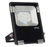 LIGHTEU®, Miboxer 10W AC100~240V Luce di inondazione RGBCCT Multi-color Cambiamento e temperatura di colore regolabile WiFi LED Garden Lawn Light LED, IP66 impermeabile futt05