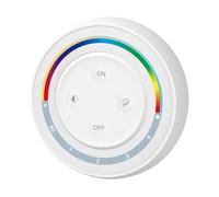 LIGHTEU®, Miboxer 2,4 GHz 4 zone Sunrise Remote RGBCCT compatibile con lampade e controller Miboxer RGBCCT, S2W+