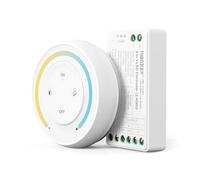 LIGHTEU®, Miboxer 2.4GHz Kit controller per strisce LED 2 in 1 Uscita DC12V/24V Max.12A, FUT035S