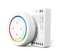 LIGHTEU®, Miboxer 2.4GHz RGBW RGB+kit controller striscia LED bianca Uscita DC12V/24V Max.12A, FUT038SA