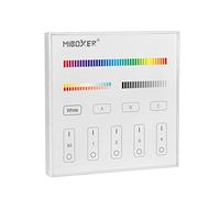 LIGHTEU, Miboxer DALI RGB/RGBW/RGBCCT Pannello touch 3 in 1 con display LED DP3S (DT8)