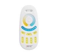 LIGHTEU, MiBoxer FUT094 - Telecomando CCT a 4 zone, 2,4 GHz, RF LED, per illuminazione Dual White, temperatura del colore e luminosità regolabili, portata di 30 m