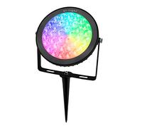 LIGHTEU®, Miboxer RGBCCT 15W Giardino AC 100-240V Luce Multi-colore Cambiamento e luce di inondazione LED da giardino con temperatura di colore regolabile, IP65 impermeabile, futC03