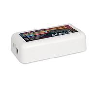 LIGHTEU®, modulo di controllo WiFi wireless da 2,4 GHz Controller strisce LED RGB 12-24 V max. uscita 10A, Miboxer FUT037