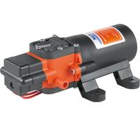 LIGHTEU®, Seaflo DC 12V 4,3LPM 2,4 bar 21S Pompa a membrana autoadescante per acqua su richiesta per camper, yacht, giardino, camper
