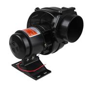 lighteu®, Seaflo SFBB1-130-01 - Ventilatore a billetta della serie 01, CC 12 V, con montaggio a flangia/flessibile, 130 CFM