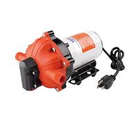 LIGHTEU®, Seaflo SFDPA2-050-060-55, 220 V, 18,9 l/min, 4,2 bar, 55S, autoadescante ad alte prestazioni, con bypass, pompa a membrana ad acqua, per camper
