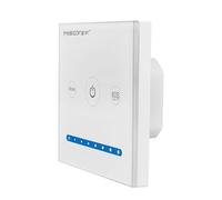LIGHTEU, Smart panel controller P1 original MiLight White Glass Touch Panel LED Controller DC12V 24V 2 Channel Brightness dimming controlling for LED strips