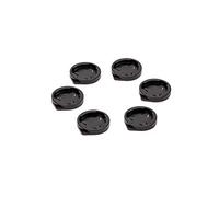 LIGHTFORM Basi Adesive 3 Paia Nero EU