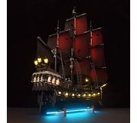 LightGo Kit LED per Black Pearl Compatibile con Lego 10365 Capitano Jack Sparrow's Pirate Ship | Solo illuminazione - Set mattoni non incluso (versione classica)
