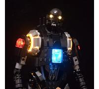LightGo Kit LED per K-2SO Security Droid compatibile con Lego 75434 | Solo illuminazione - Set mattoni non incluso