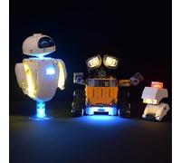 LightGo Kit LED per Wall-E ed EVE compatibile con Lego 43279 | Solo illuminazione - Set mattoni non incluso