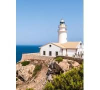 Lighthouse by the Sea Hardcover Journal: 300 pages, lined
