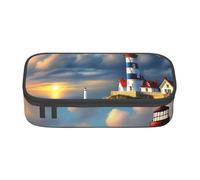 Lighthouse Diamond Paint Borsa portaoggetti di grande capacità, adatta per viaggi, forniture per ufficio, trucchi e organizzazione della scrivania