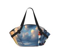 Lighthouse Diamond Paint Print Pieghevole Camping Bag Duffle Bag Borsa Da Viaggio Impermeabile Materasso Da Campeggio Per Parco Esterno Spiaggia