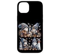 Lighthouse Gnome For Men Women With Seagull For Boat Captain Custodia per iPhone 14 Plus