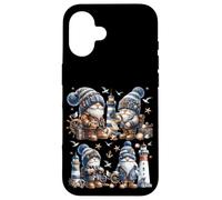 Lighthouse Gnome For Men Women With Seagull For Boat Captain Custodia per iPhone 16