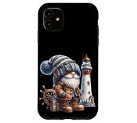 Lighthouse Keeper Gnome For Beach Trip And Family Vacation Custodia per iPhone 11