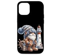 Lighthouse Keeper Gnome For Beach Trip And Family Vacation Custodia per iPhone 12/12 Pro