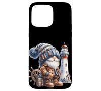 Lighthouse Keeper Gnome For Beach Trip And Family Vacation Custodia per iPhone 15 Pro Max