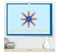 Lighthouse lights my way (High Quality Premium Wall Calendar 2027 DIN A2 landscape),CALVENDO 12 Month Wall Calendar: Lighthouse show me the way I should go