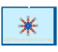 Lighthouse lights my way (Wall Calendar 2027 DIN A3 landscape), CALVENDO 12 Mont