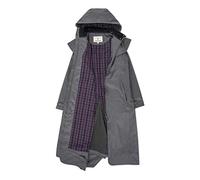 LightHouse Outback - Impermeabile da donna a lunghezza intera, leggero, resistente, elegante, perfetto per avventure all'aria aperta, Grigio Urbano, 48