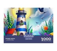 Lighthouse, Puzzle Da 1000 Pezzi, Immagini Splendide E Raffinate, Perfetto Per Incorniciare, Adatto Dai 12 Anni, 70x50cm/1000pcs