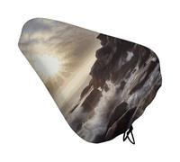 Lighthouse Rocks - Coprisedile per bici da strada, morbido, imbottito, confortevole, impermeabile, con coulisse, per mountain bike