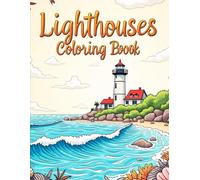 Lighthouses: Coloring Book