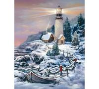 Lighthouses Seaside Scenery Art Painting ,Puzzle 1000 Pezzi ,Decorazione Parete,Giochi Di Memoria E Cognizione Per Anziani ,Giocattoli Per La Sfida Del Divertimento In Famiglia Kq49Zp