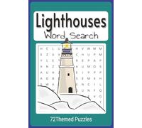 Lighthouses word search puzzle book: All things lighthouses related word find book, 6"x9" easy to read, 50+ puzzles, 110 pages