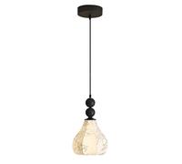Lighting Lights Dining Room, E27 Socket Retro Hanging Chandelier with Fabric Shade, Kitchen Island Pendant Light Fixture, 9.44in