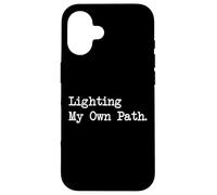 Lighting My Own Path Funny Candle Maker Citazioni Abbigliamento Custodia per iPhone 16