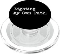 Lighting My Own Path Funny Candle Maker Citazioni Abbigliamento PopSockets PopGrip per MagSafe